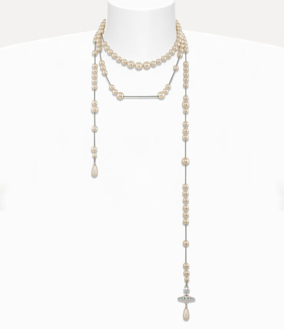 Broken pearl necklace  large image number 1