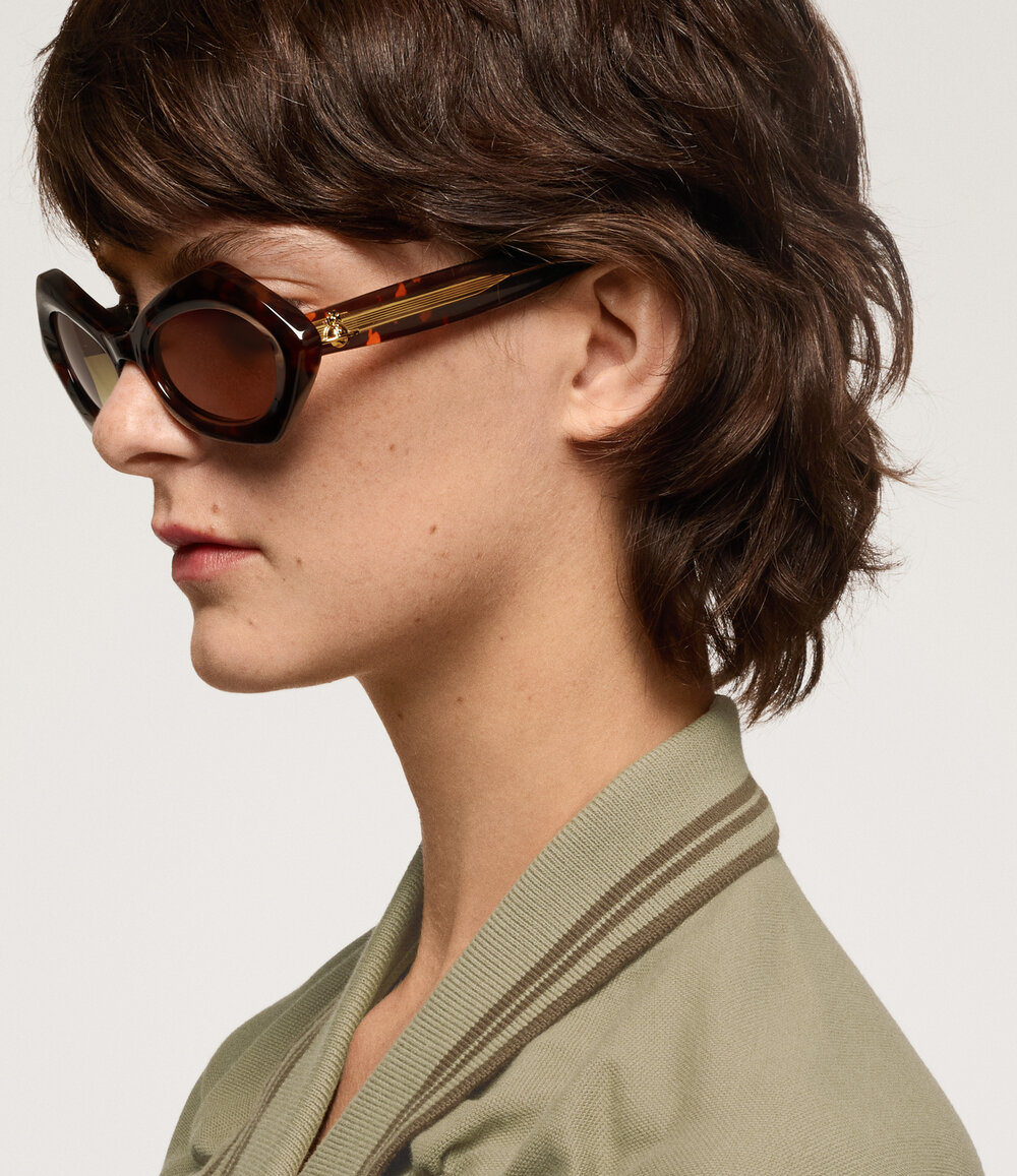 Vivienne Westwood Milano Sunglasses in Brown, view 5