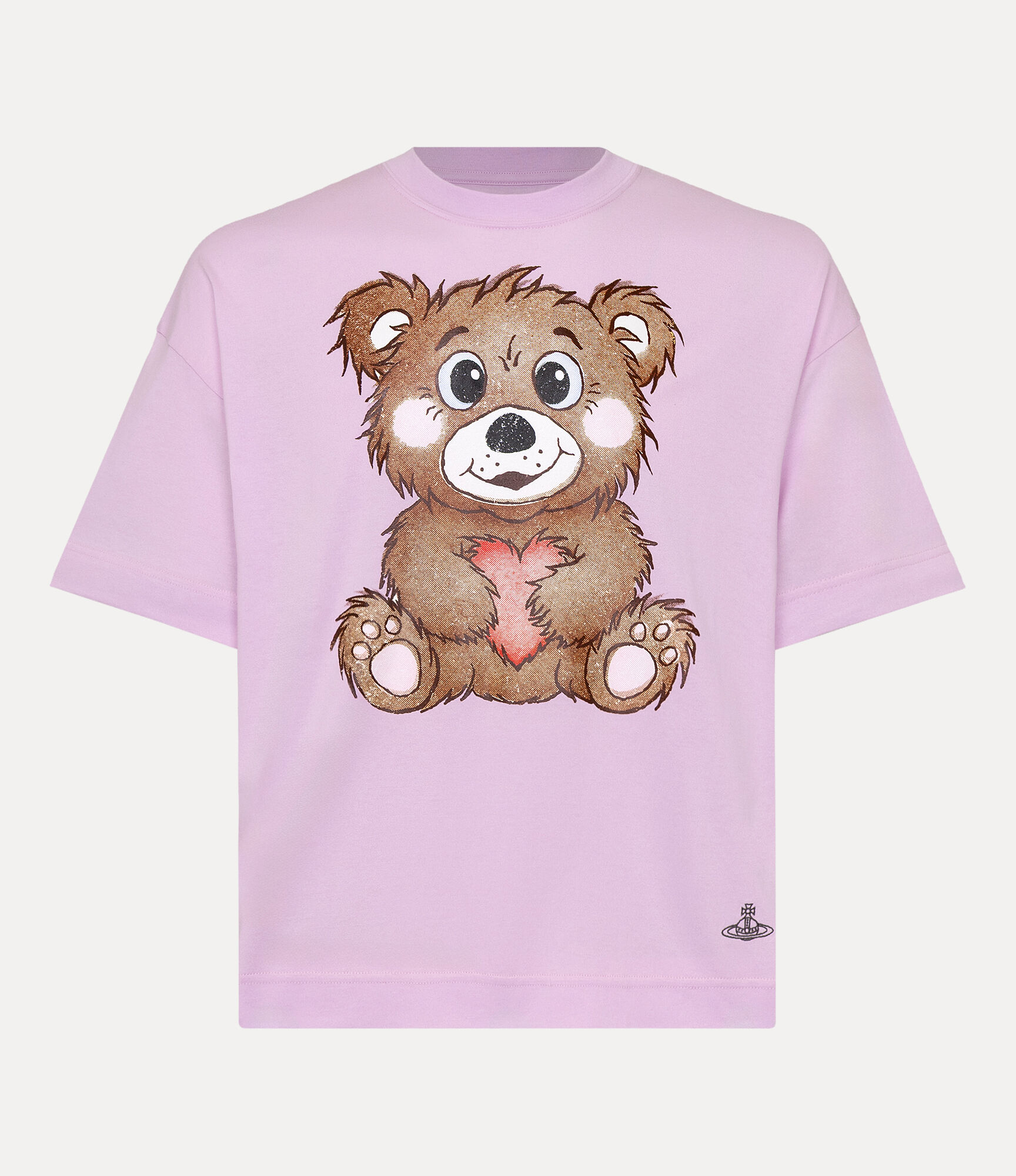 Halftone Bear Short T-shirt
