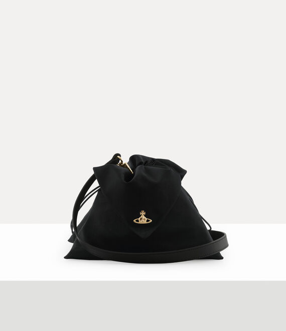 Vivienne Westwood Harlequin Evening Bag Viscose Black