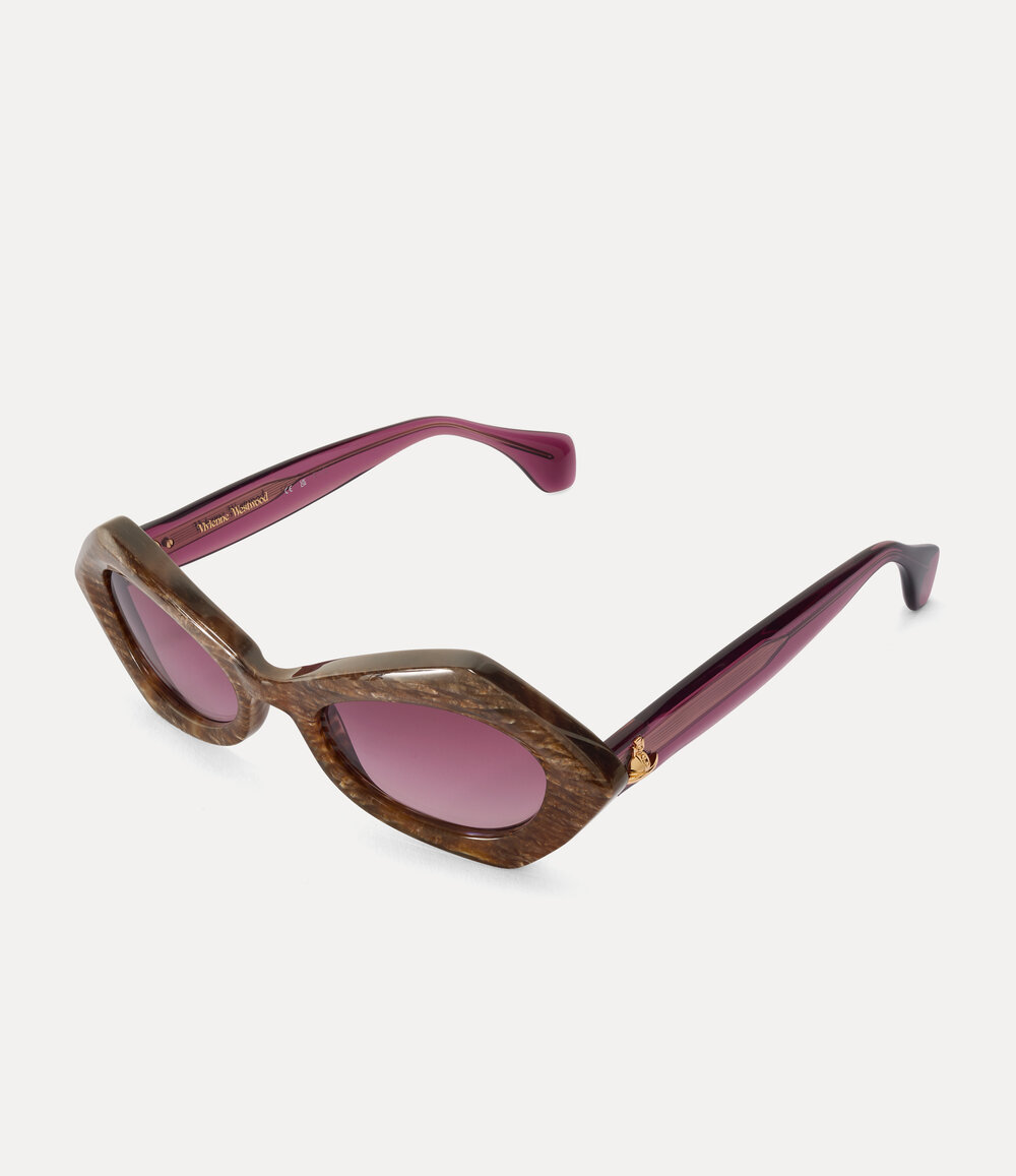 Vivienne Westwood Milano Sunglasses in Marble, view 4