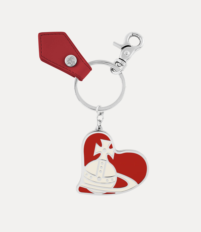 Vivienne Westwood Orb Heart Keyring