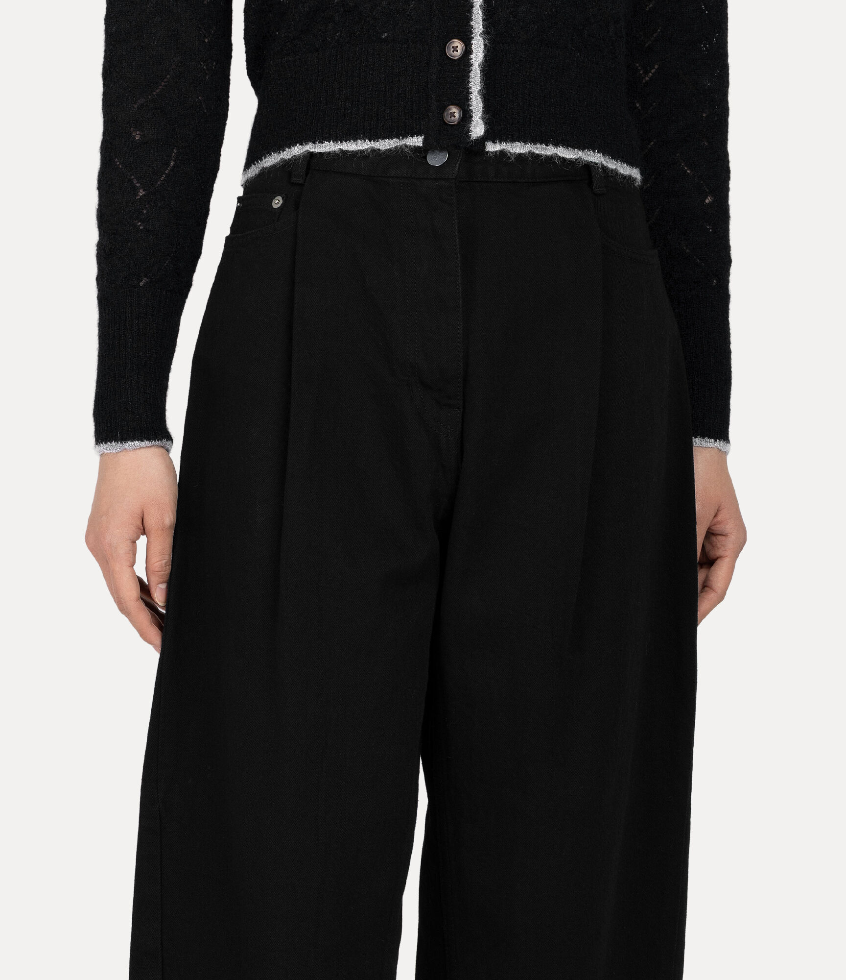 Denim Wide Jeans   large image number 4