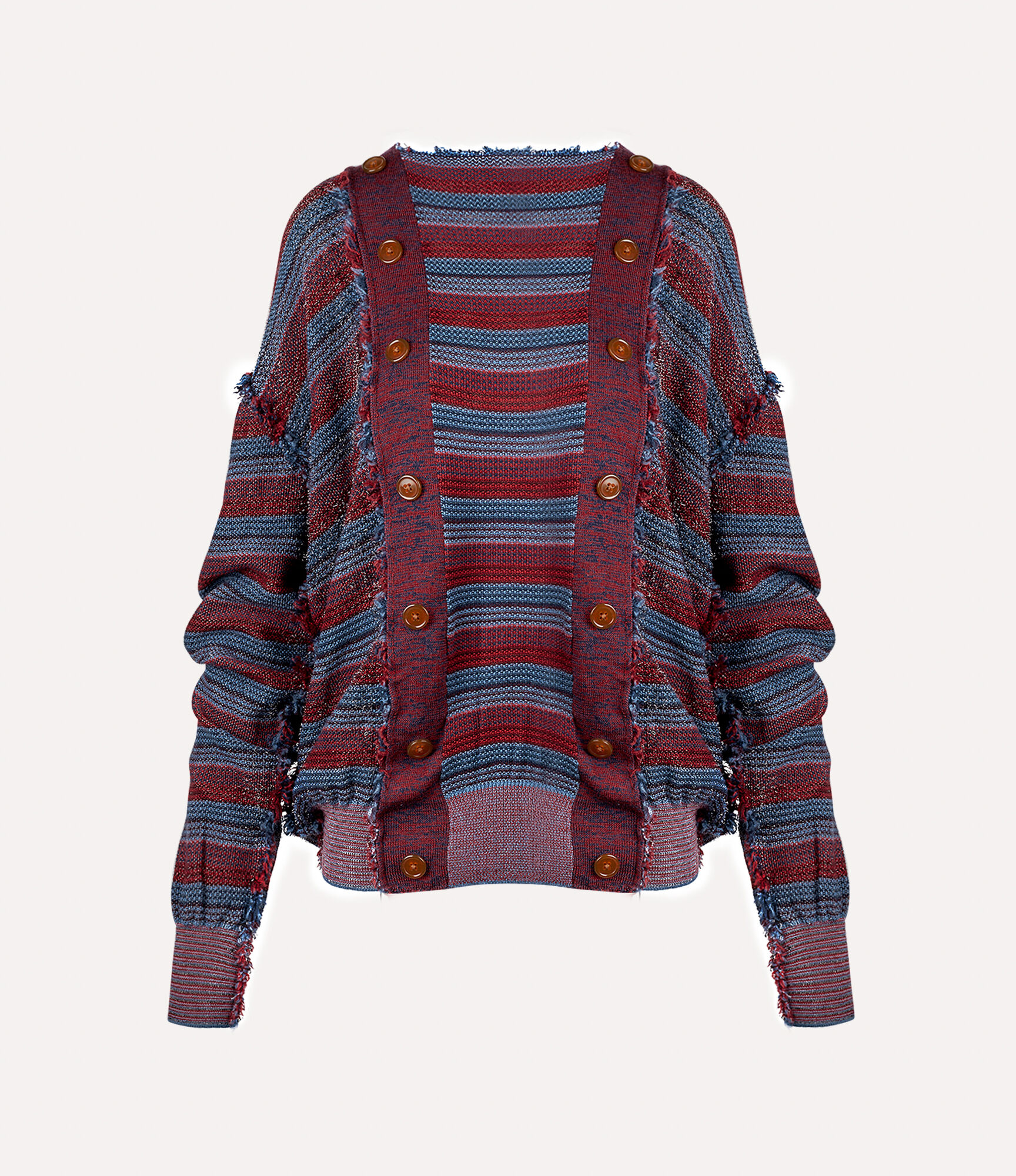 Broken stitch cardigan  large image number 1