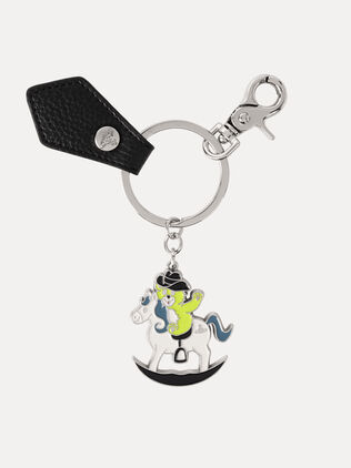 Rocking Horse Teddy Keyring