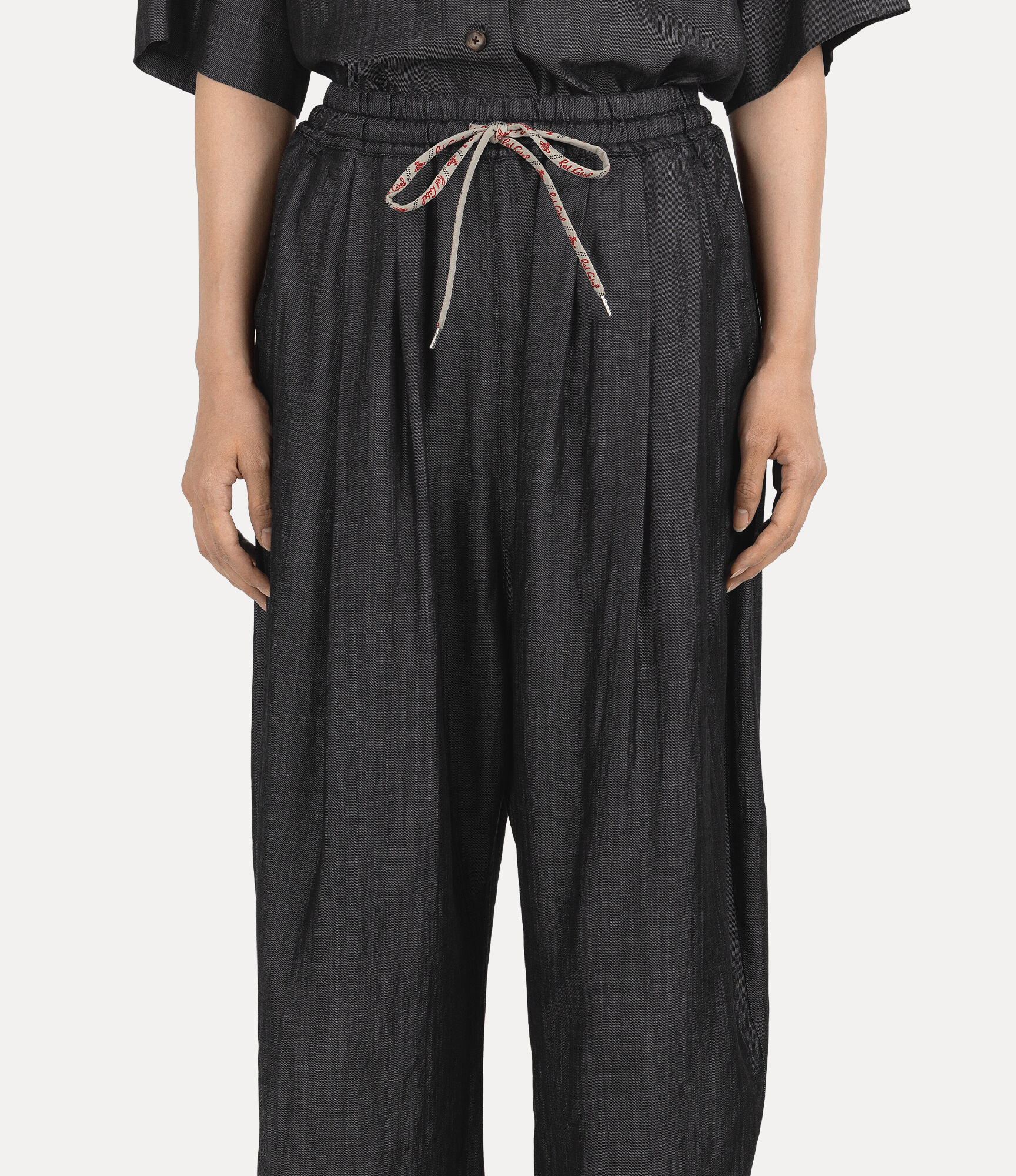 Tencel Denim Curve Pants  large image number 4