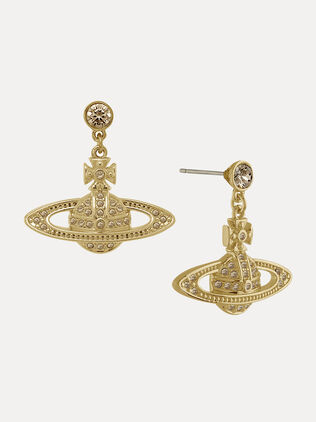 Mini Bas Relief Drop Earrings