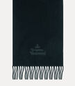 30x180 embroidered logo scarf  large image number 3