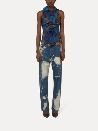 Short Sleeve Drunken Shirt 