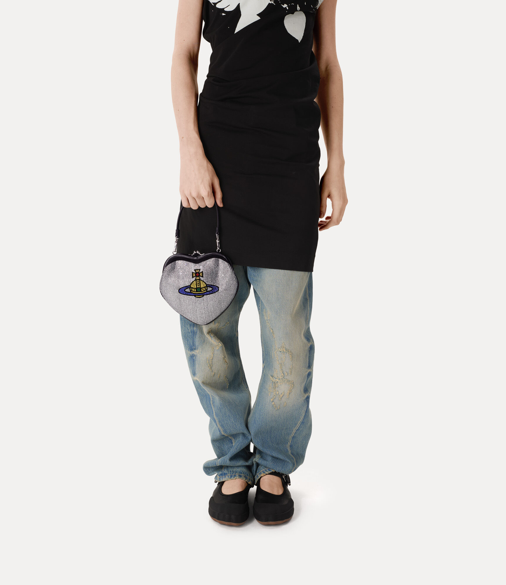 Belle Heart Frame Purse  large image number 2