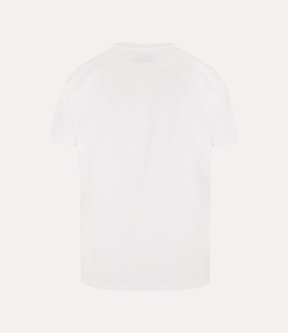 Vivienne Westwood Gold Orb Classic T-shirt in White, view 3