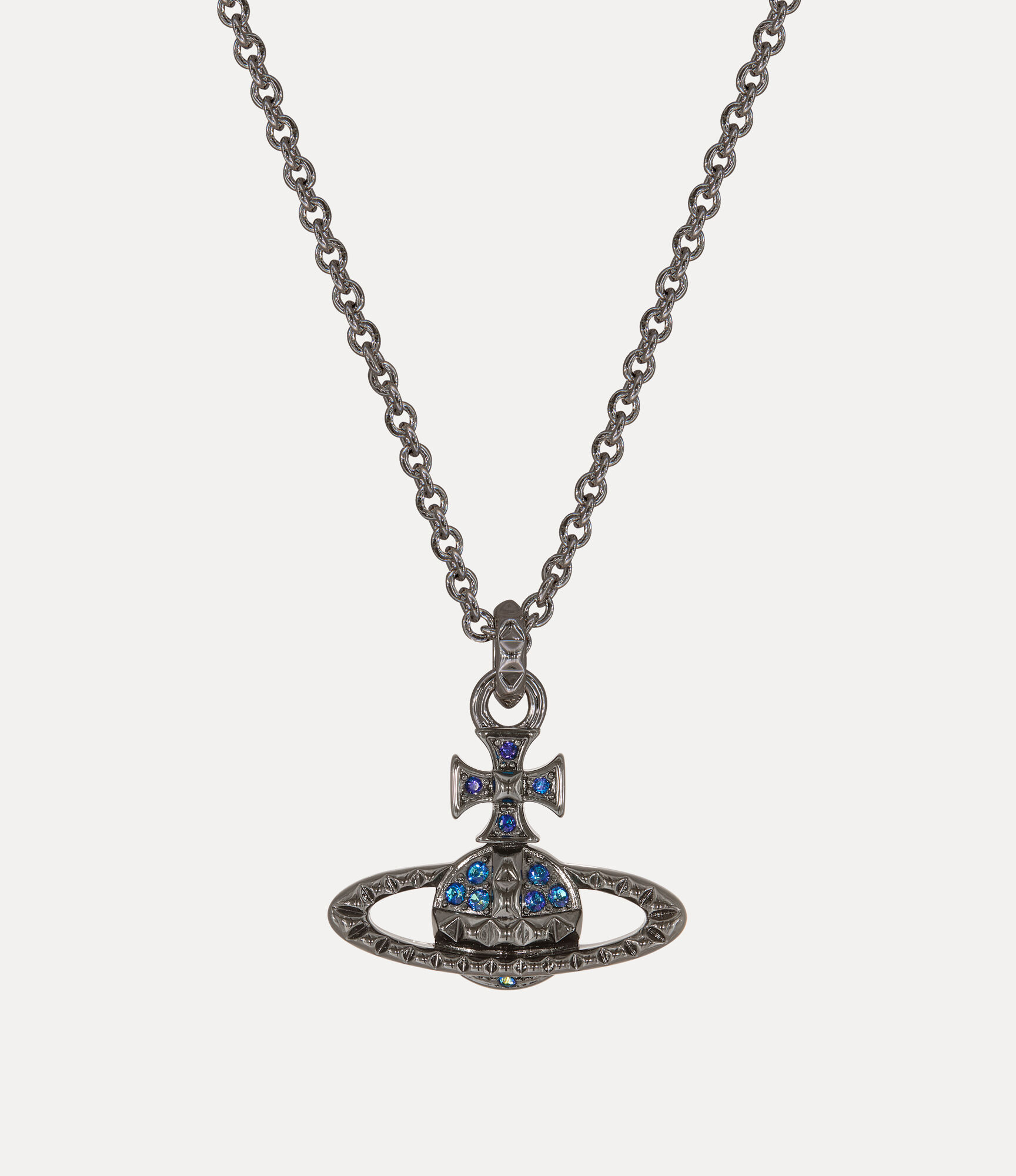 Man. Mayfair Bas Relief Pendant Necklace