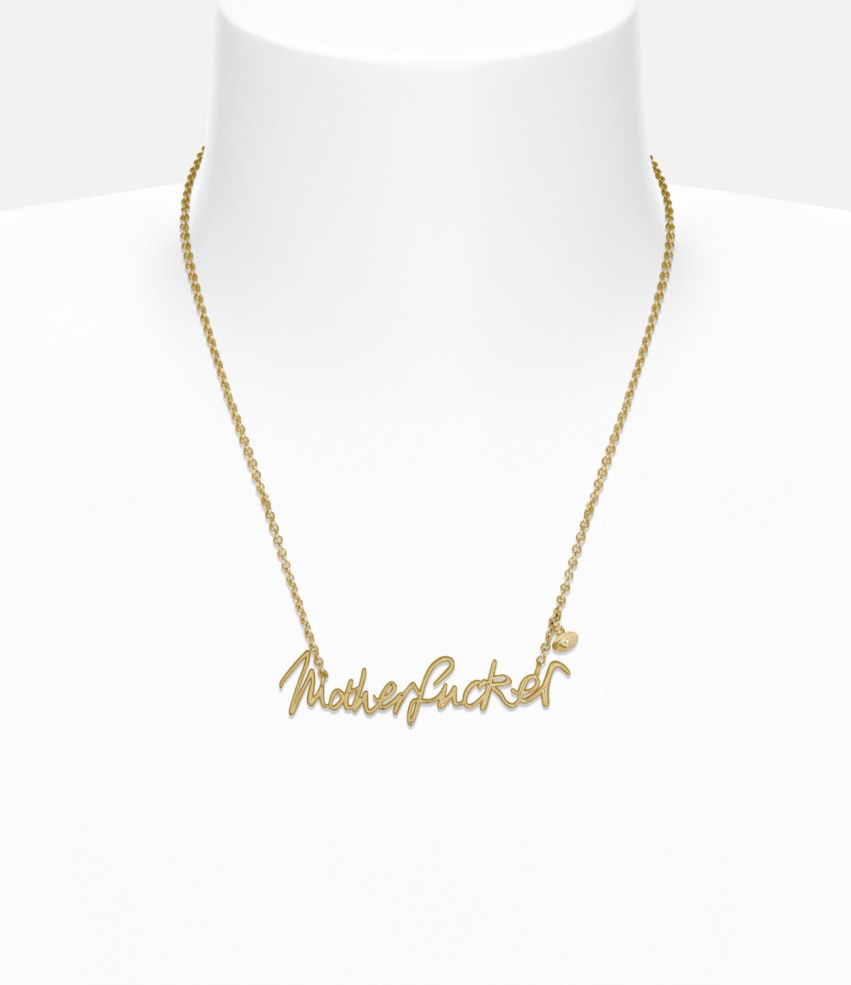 Man. Motherfucker Pendant Necklace  large image number 2