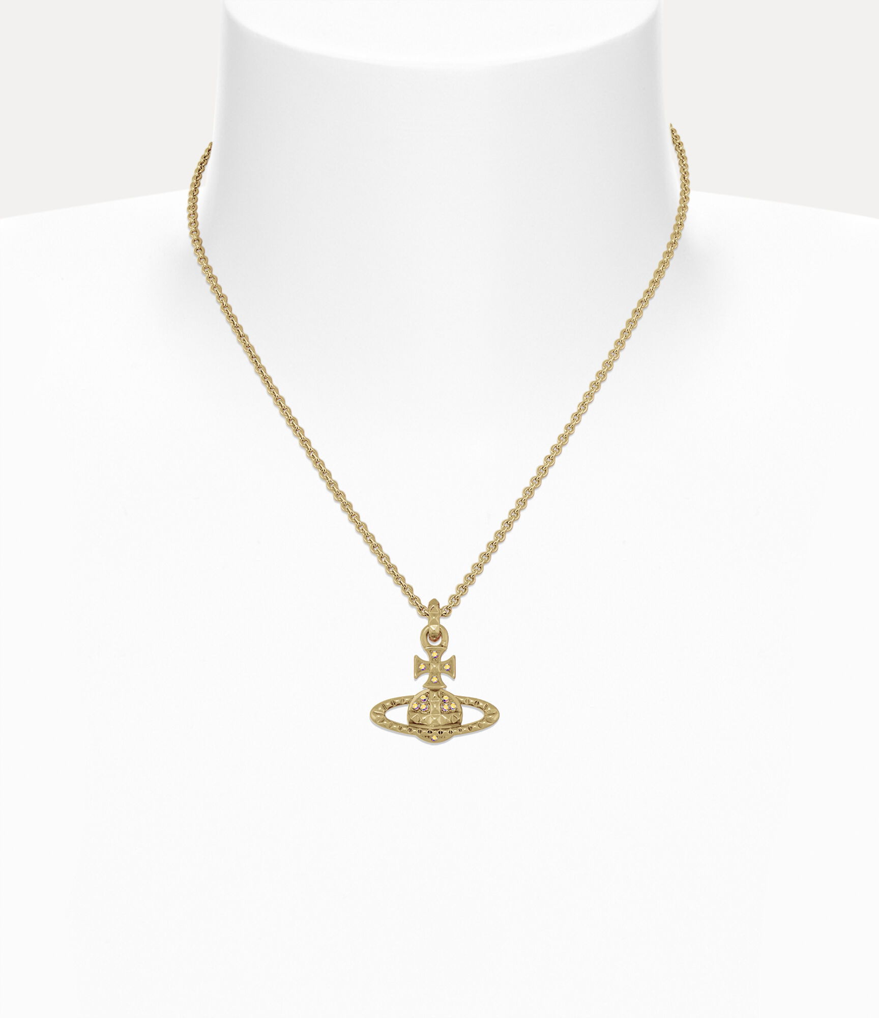 Mayfair Bas Relief Pendant Necklace