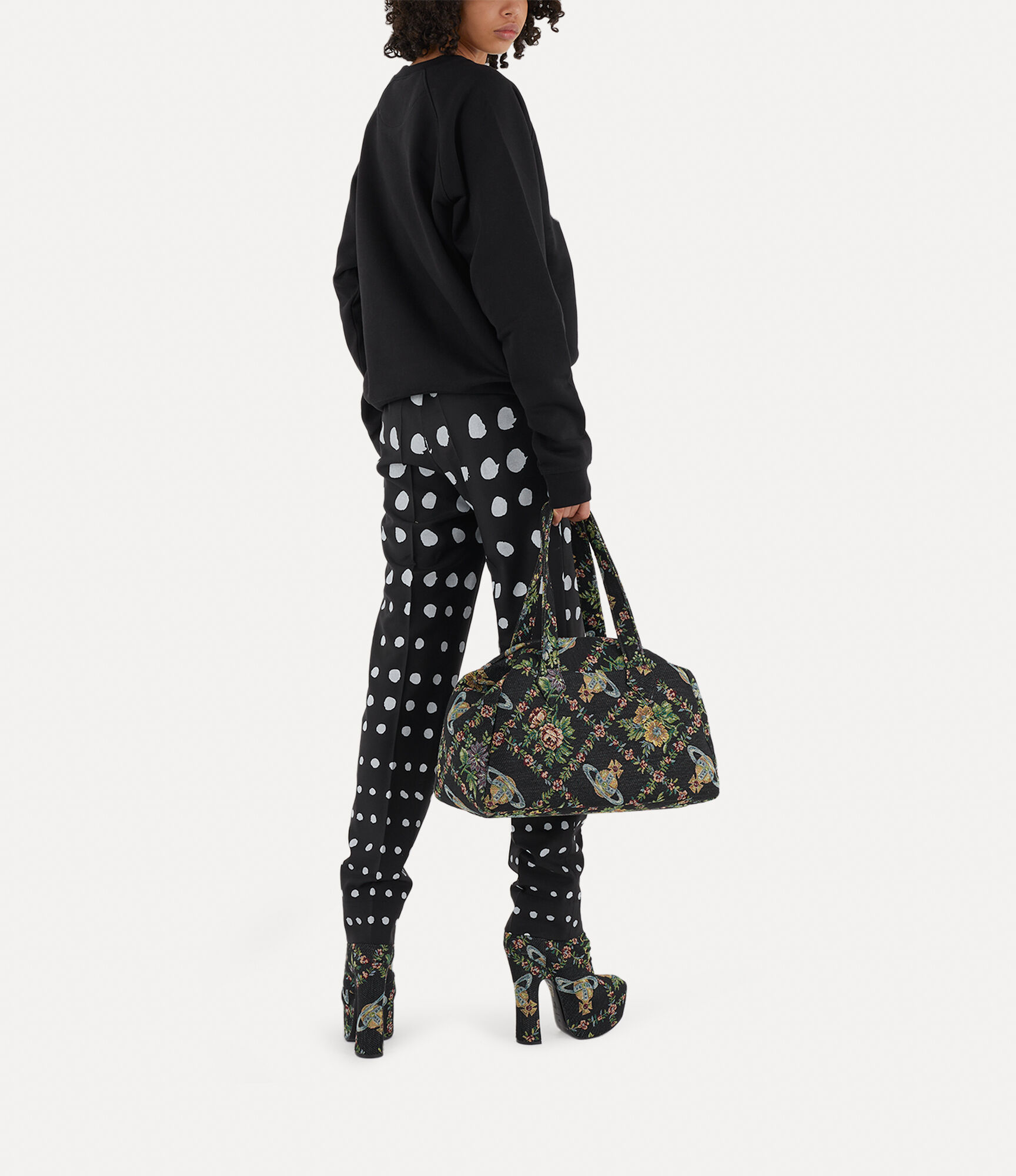 Spray orb raglan sweatshirt  large image number 6