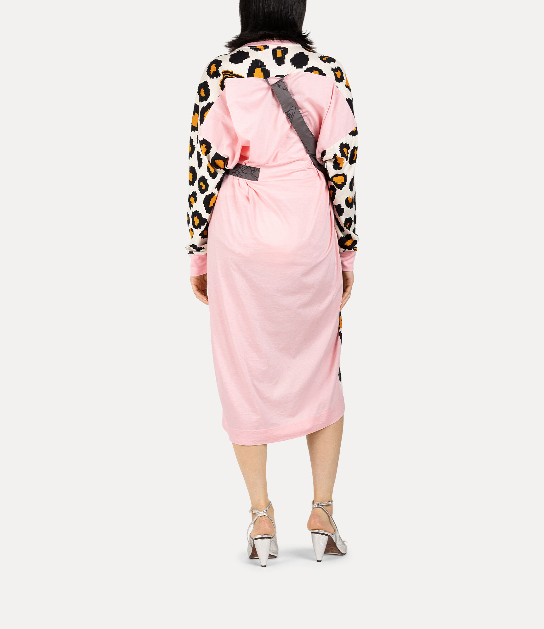 Pixelated Leopard Clam Shell Dress   large image number 3