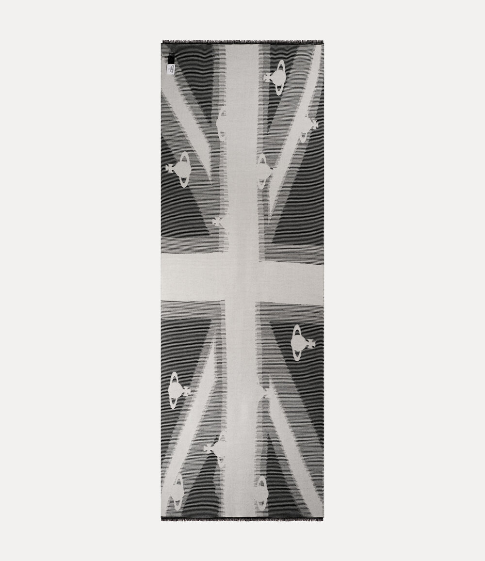 Vivienne Westwood Union Jack Scarf Union Jack in Ivory, view 2