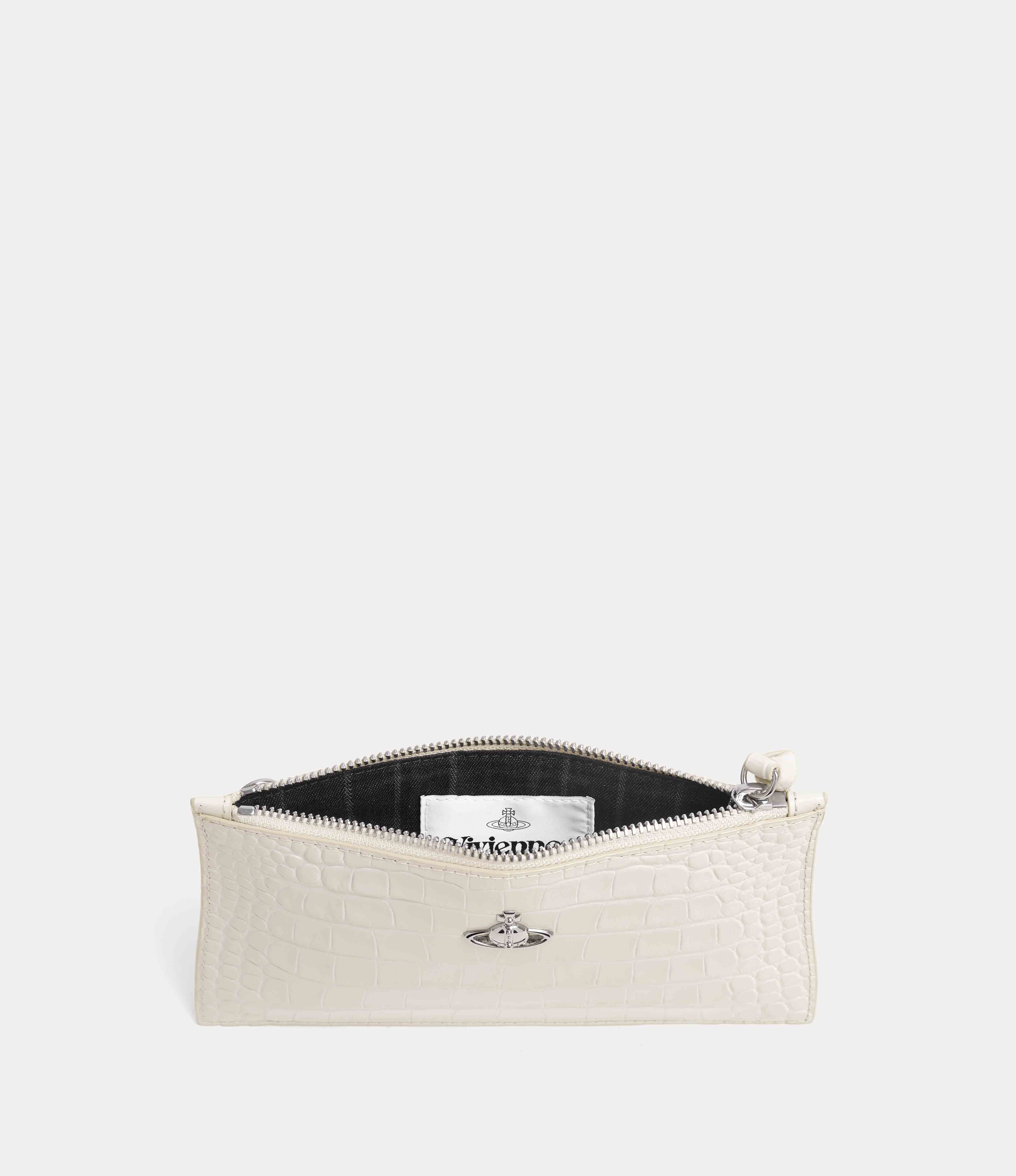 Small Flat Zip Clutch  large image number 5