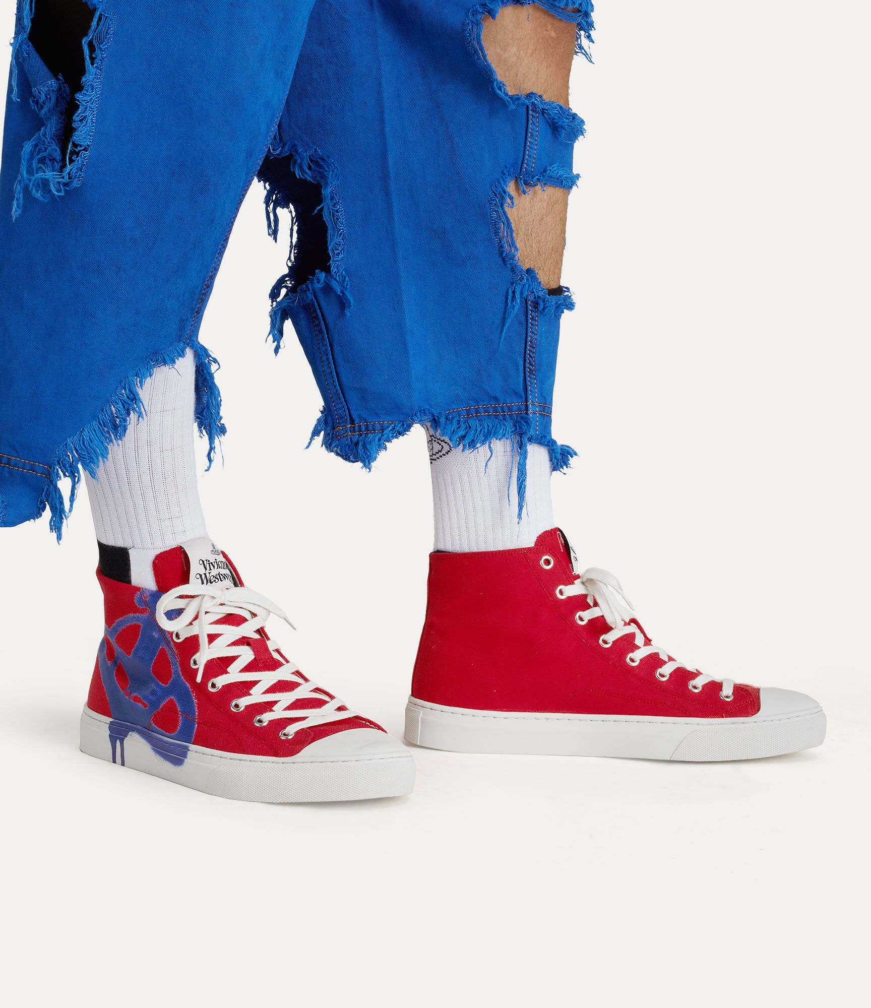 Plimsoll high top canvas  large image number 6