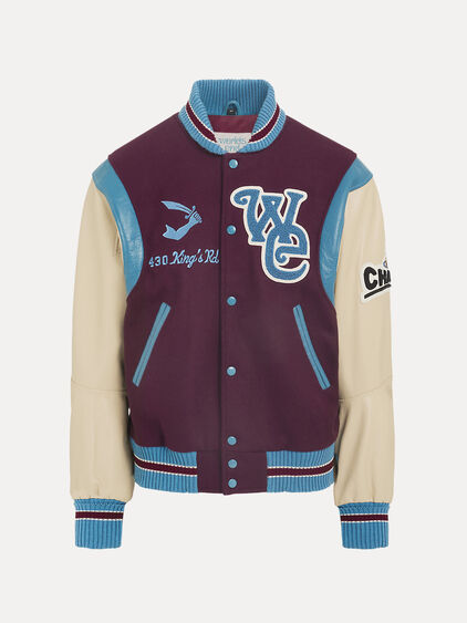 Worlds End Letterman Jacket