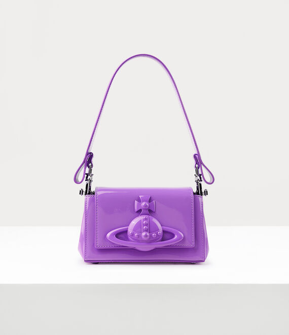 Vivienne Westwood Hazel Small Handbag In Burgundy