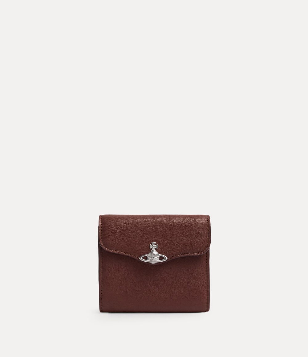 Vivienne Westwood Hunter Flap Wallet in Chestnut