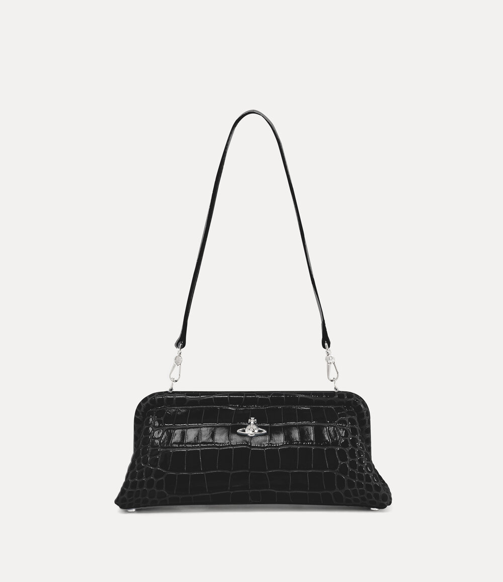 Vivienne Westwood Jane Frame Purse in Black