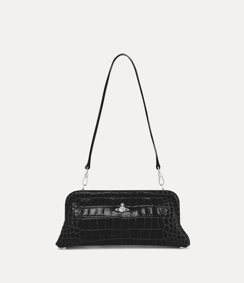 Vivienne Westwood Jane Frame Purse in Black