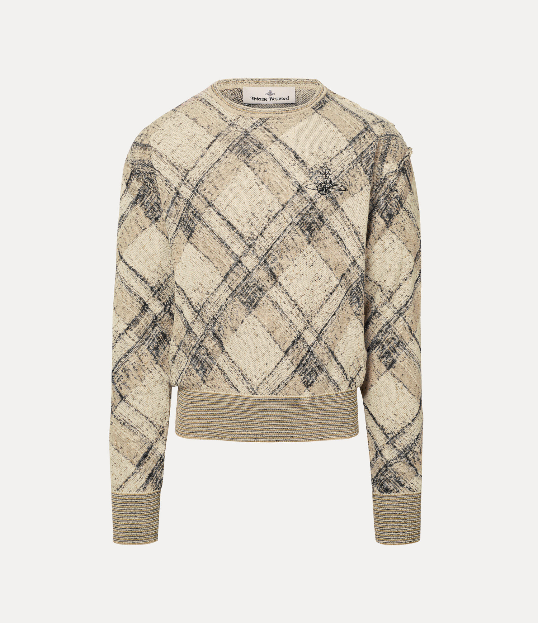Broken Tartan Jumper
