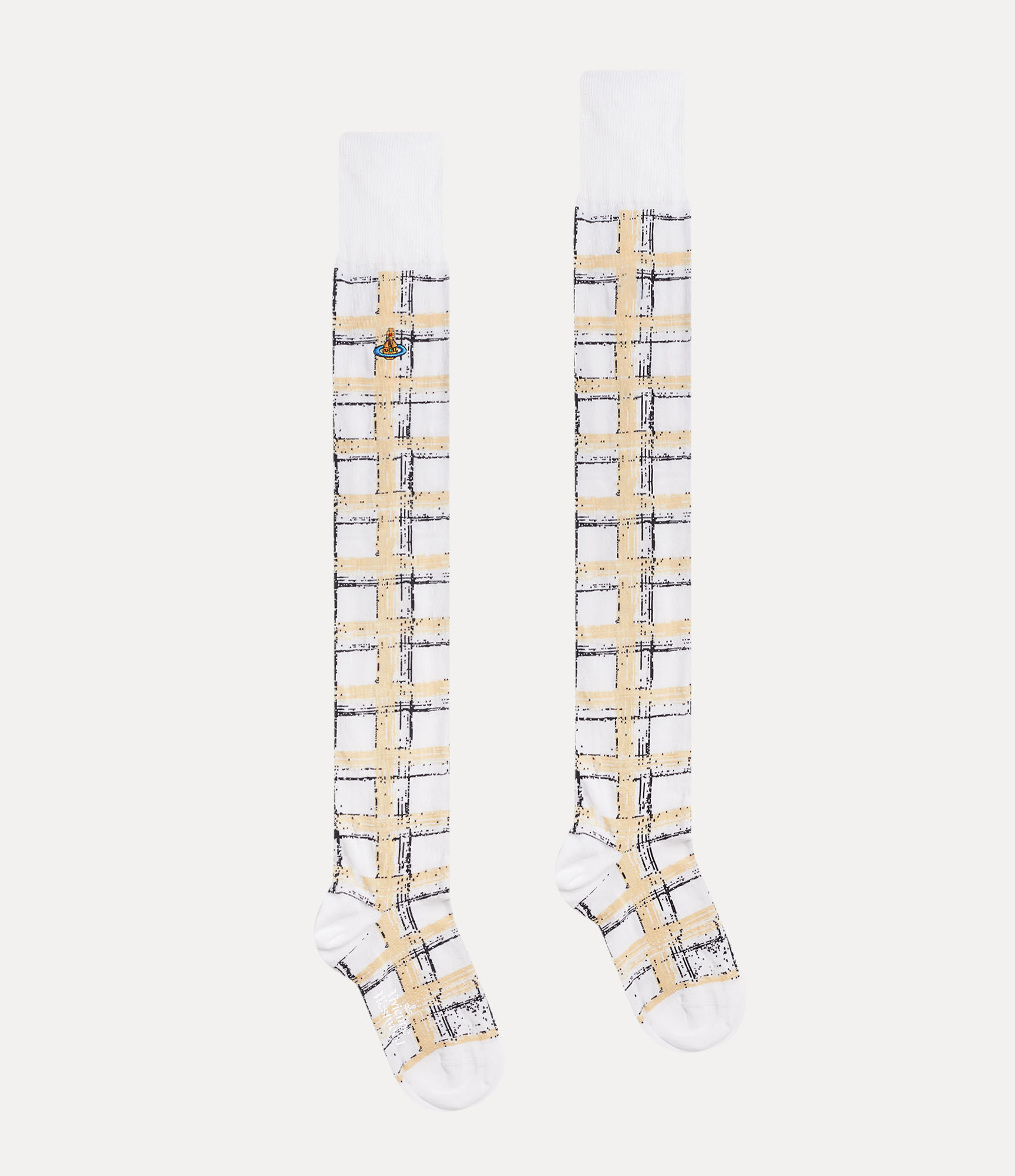 Check Over The Knee Sock  large image number 2