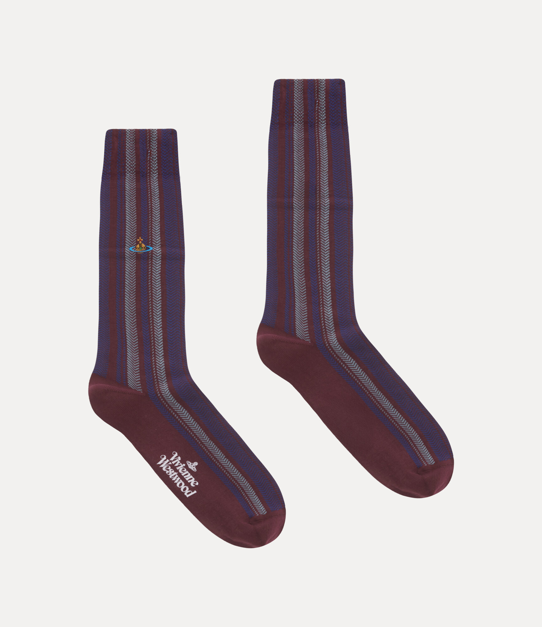 Herringbone Stripe Sock  large image number 2