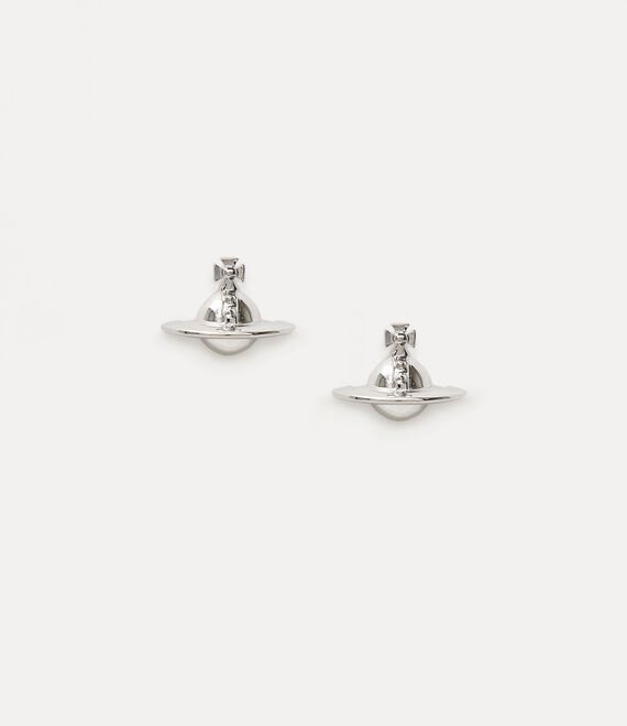 Vivienne Westwood Solid Orb Earrings In Metallic