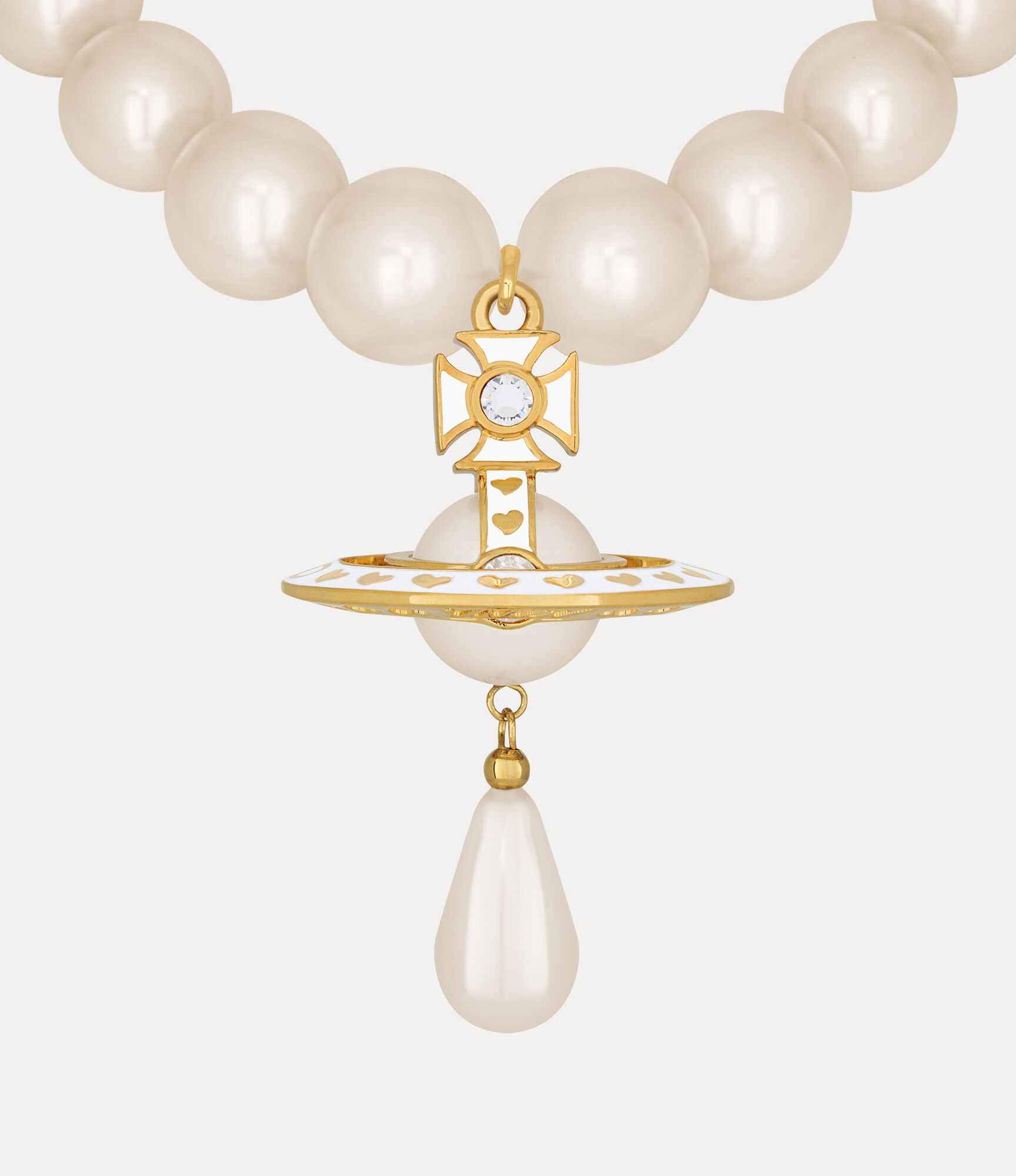 アクセサリー NANA x Vivienne Westwood Pearl Necklace 63010110-02P226-CN_PLATINUM-