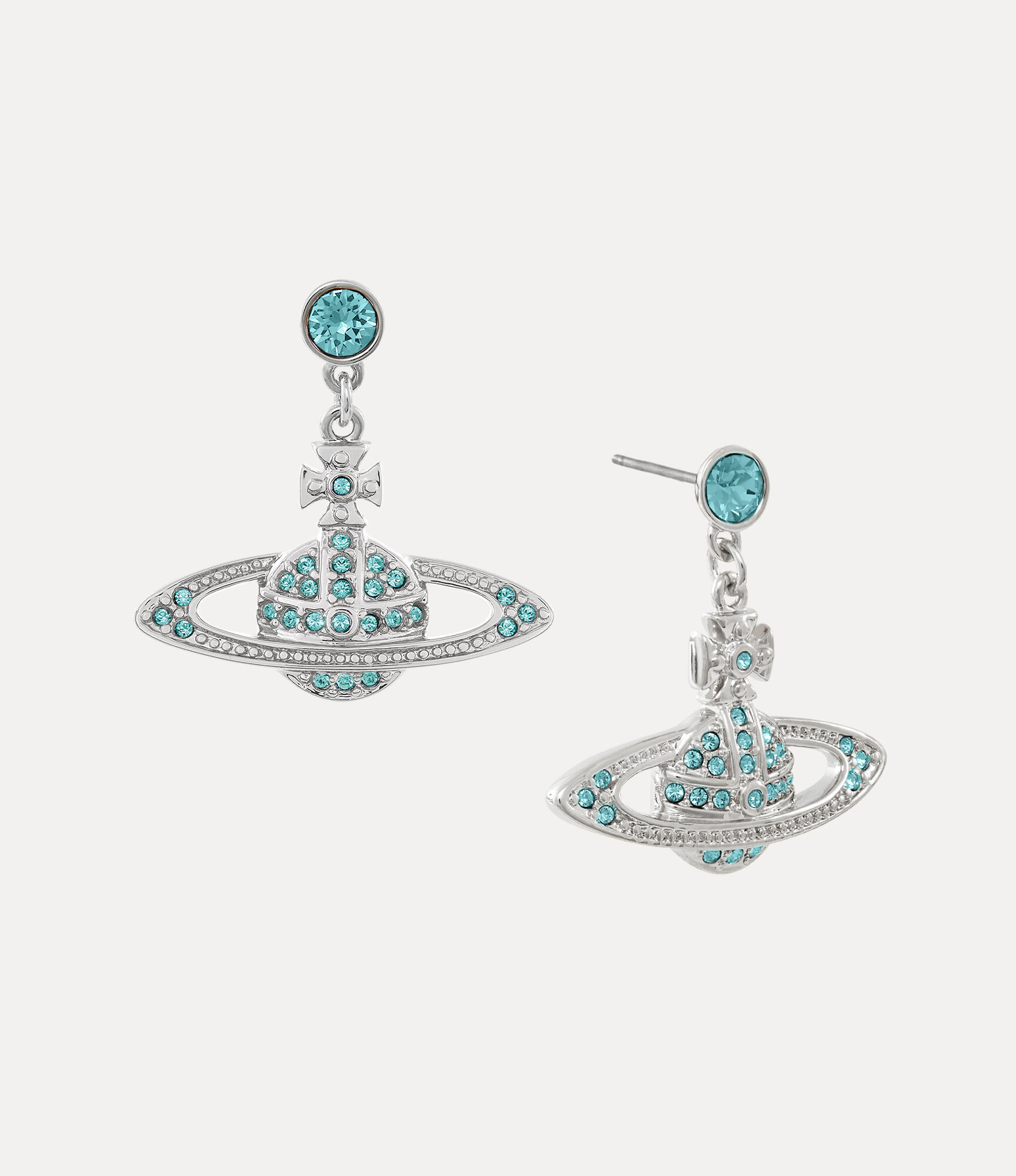 Mini Bas Relief Drop Earrings