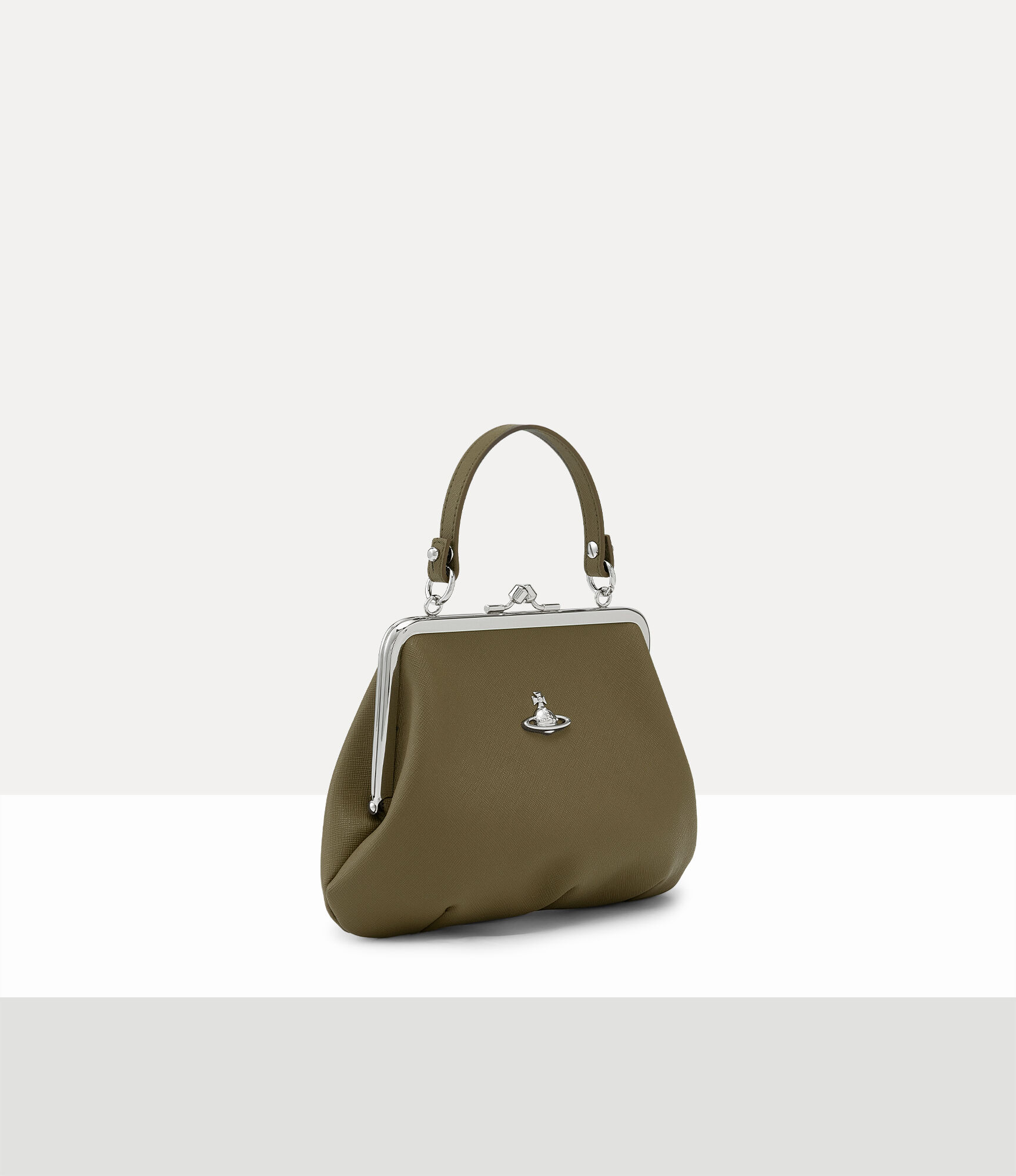 Granny Frame Purse in KHAKI | Vivienne Westwood®