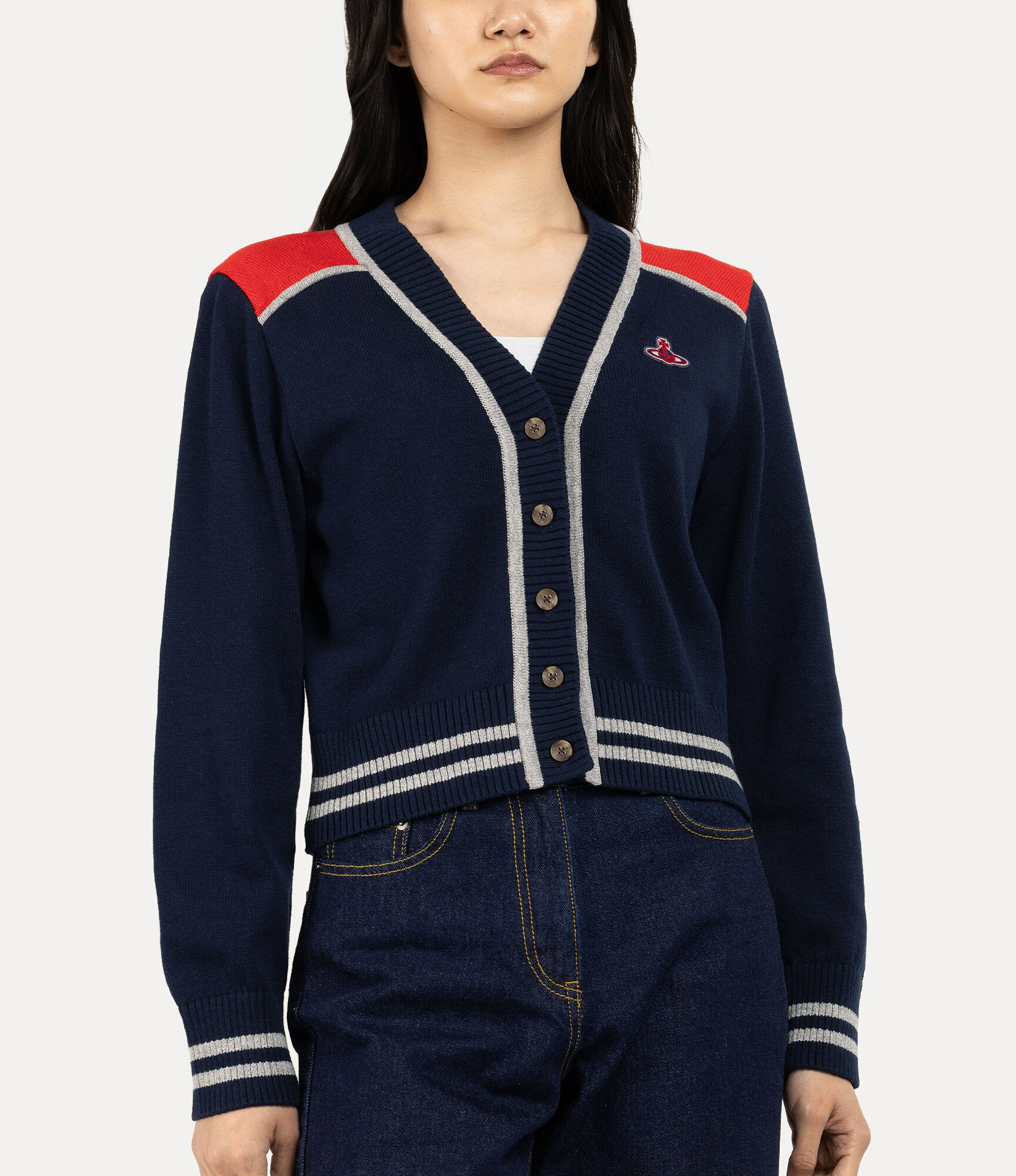 Knit Panel Cardigan  large image number 4