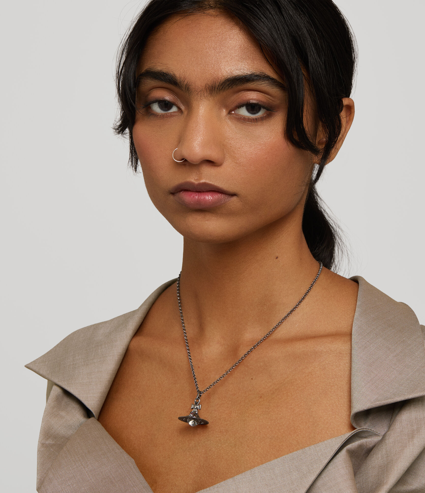 New Tiny Orb Pendant Necklace  large image number 2