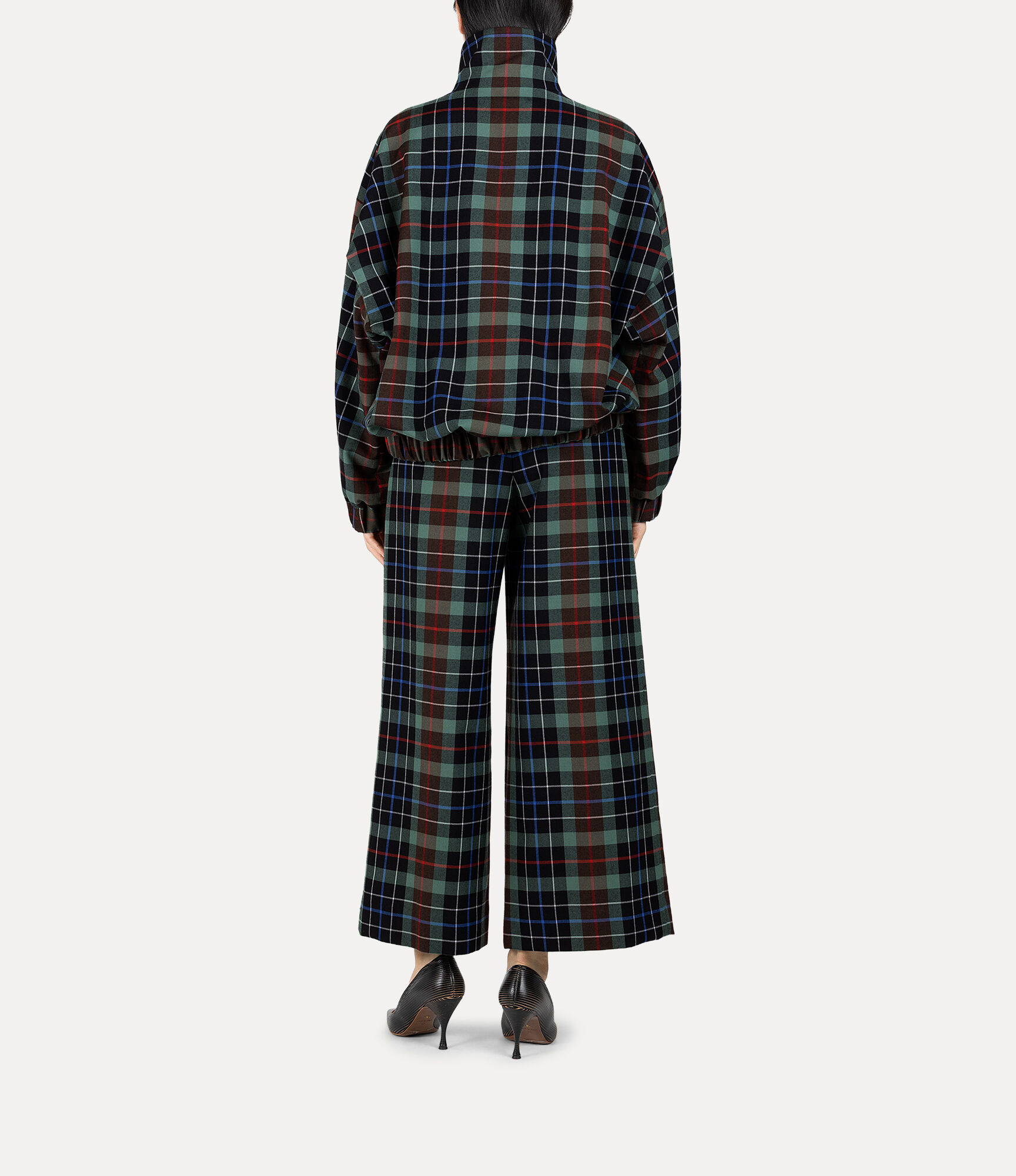 Tartan Check orb Patch Blouson  large image number 3