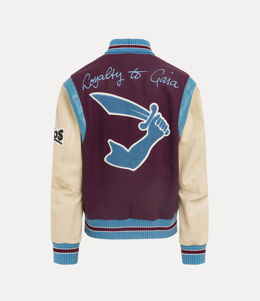 Vivienne Westwood Worlds End Letterman Jacket, view 3