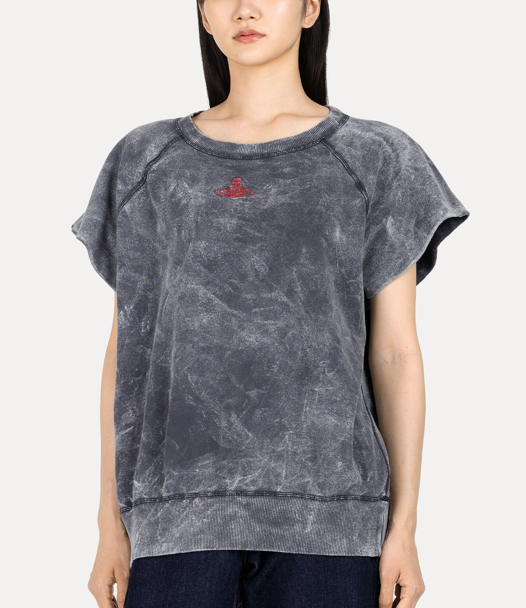 Gauze Terry Overdye Top  large image number 4