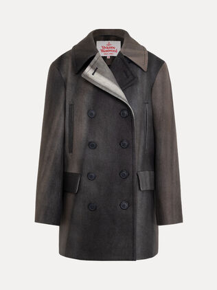 Gradation Melton Pea Coat