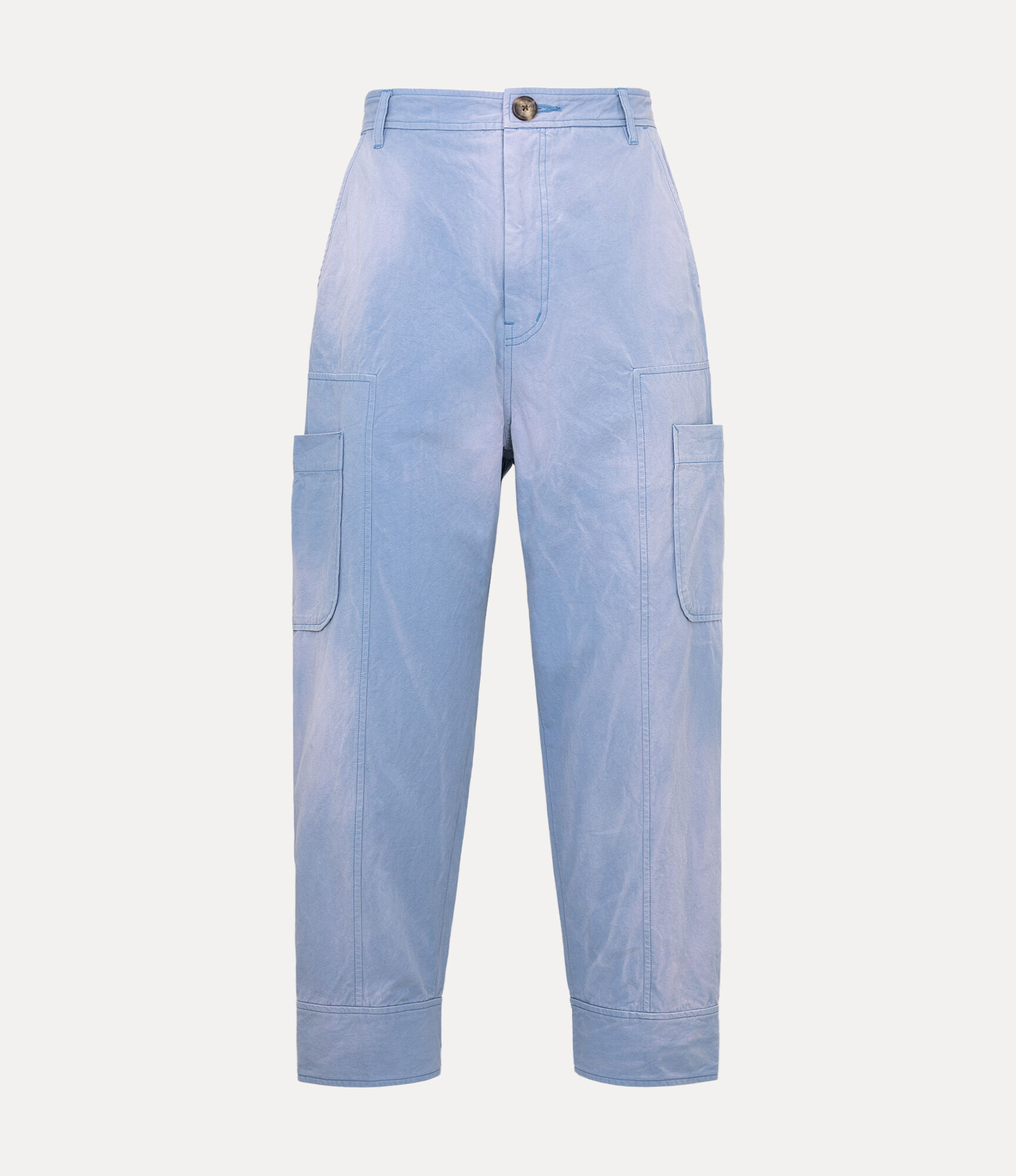 viviennewestwood PALACE デニムオーバーオール Sサイズ Spray Workerwear Trousers in BLUE | Vivienne Westwood®