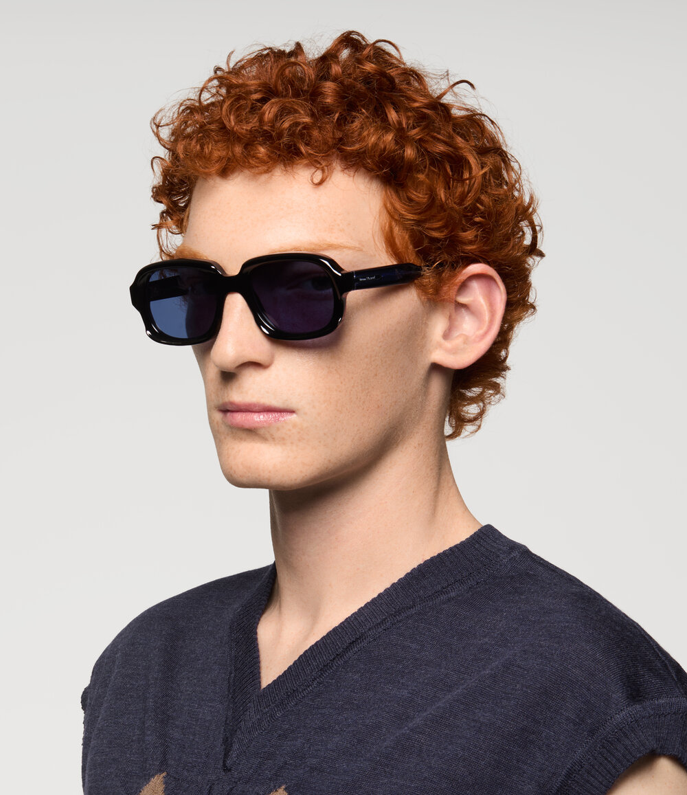 Vivienne Westwood Claude Sunglasses in Black, view 6