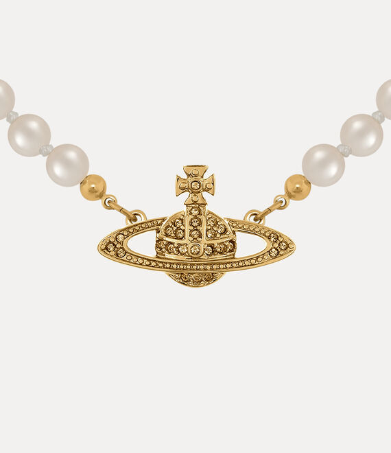 Vivienne Westwood Mini BAS Relief Orb Necklace
