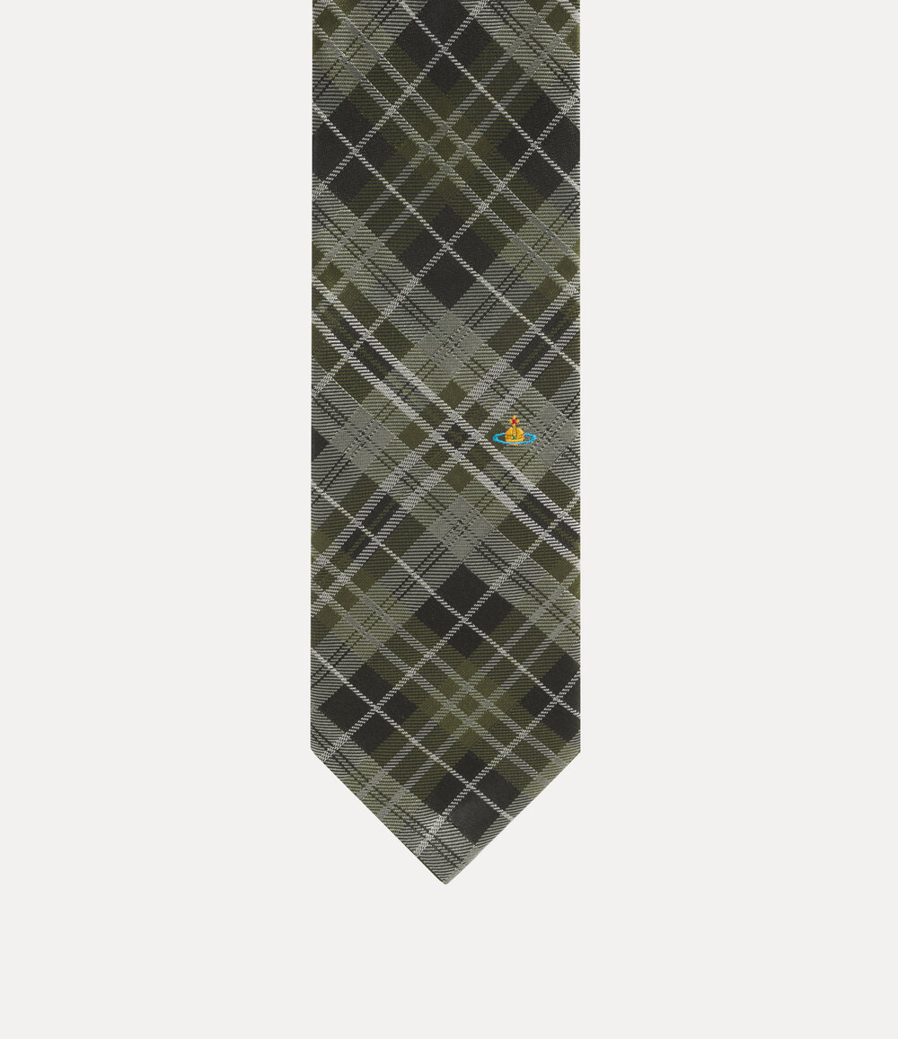 Vivienne Westwood Super Long Tie 8.5cm in Grey, view 3