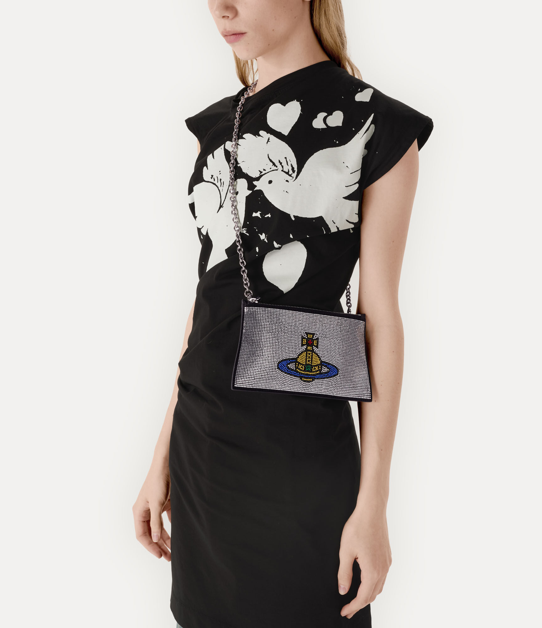 Flat Small Zip Clutch  large image number 2