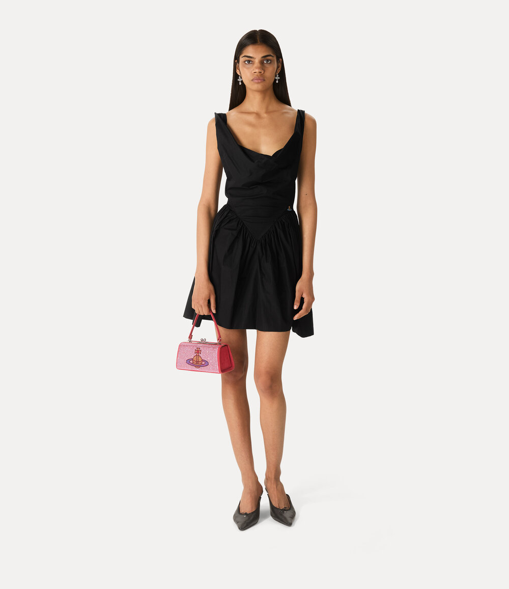 Vivienne Westwood Mini Sunday Dress in Black, view 2