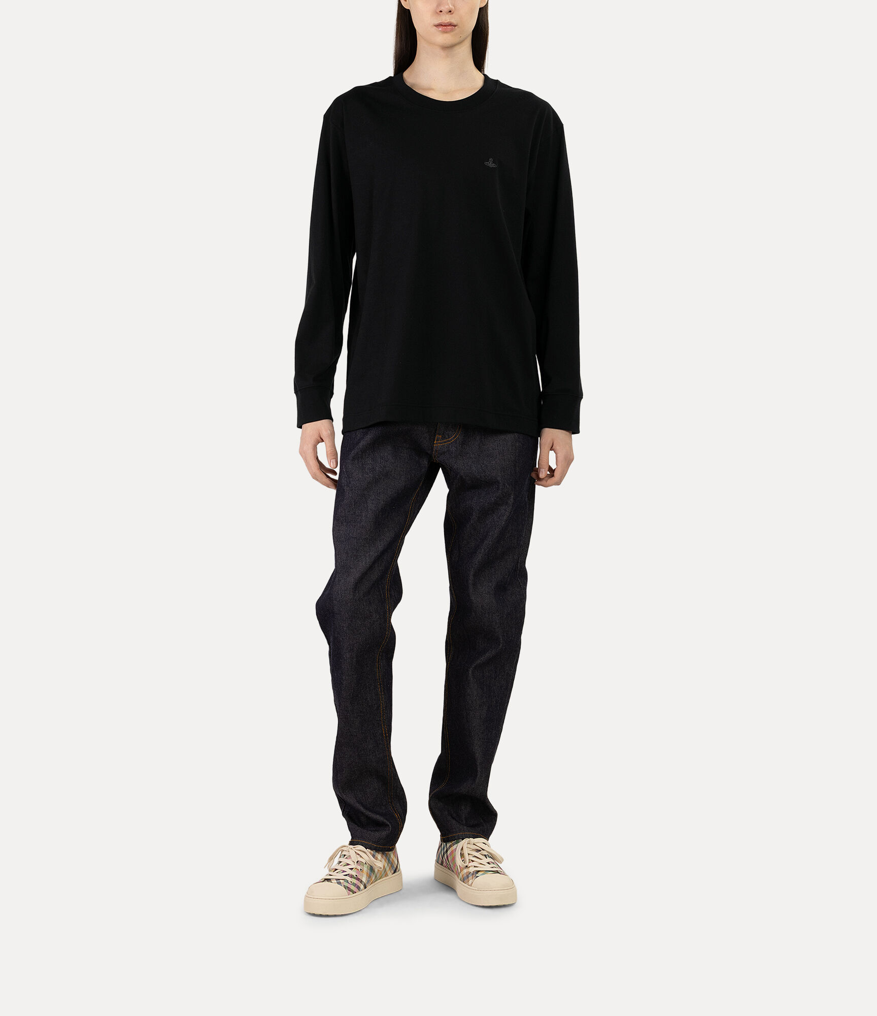  One Point Long Sleeve T-shirt  large image number 2