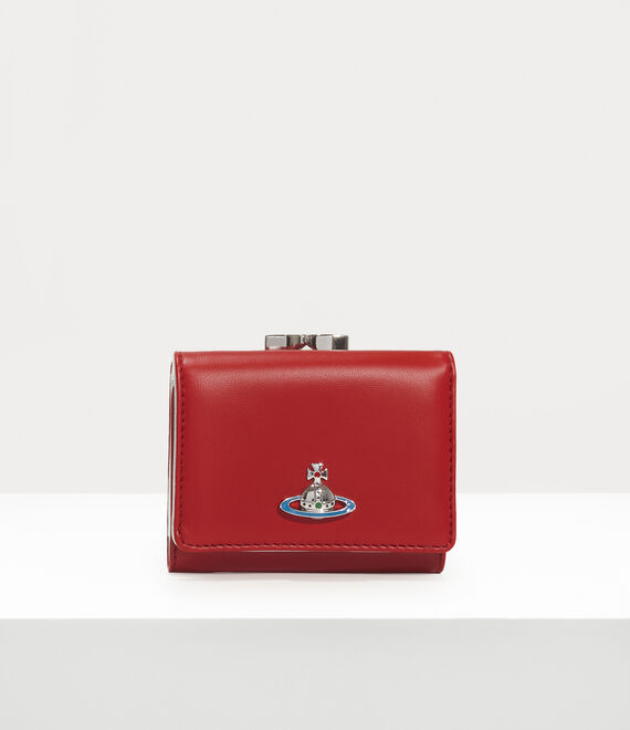 Small Frame Wallet in RED | Vivienne Westwood®