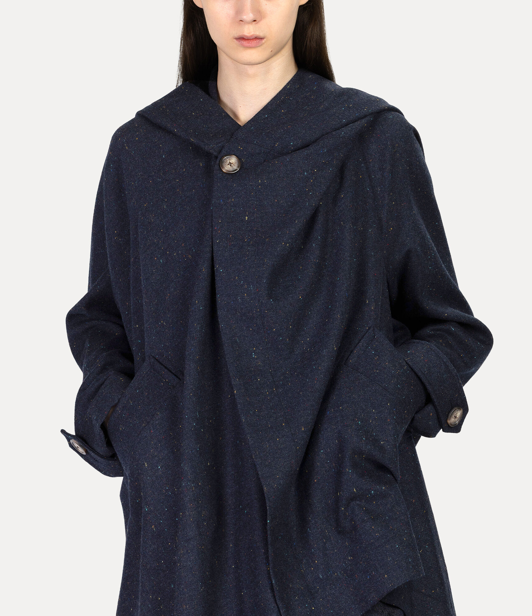 Hoodie ケープ - ブルー | Vivienne Westwood®